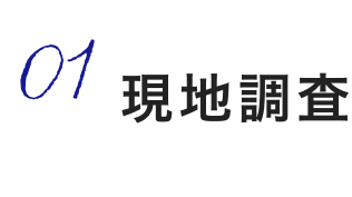 1,現地調査